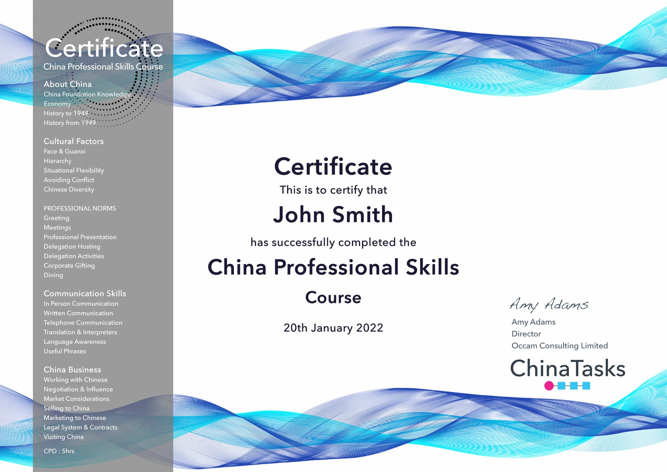 Certificate Professional Skills Course Public Pages